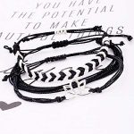 Softones VSCO String Wave Bracelets for Women Girls Handmade Colorful Waterproof Adjustable Braided Beach Bracelet Set for Women - Image 3
